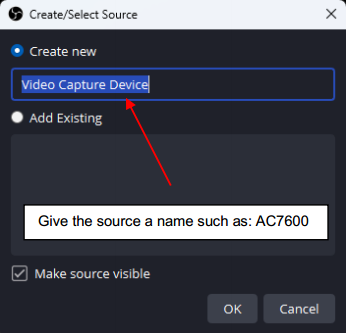 AC7600 How to add the Video Capture Card to OBS Studio (Windows) – ACT
